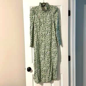 house of harlow green and white dress Boardwalk Dress main image 1